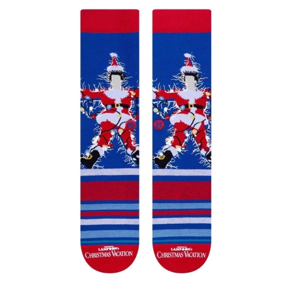 Stance CHRISTMAS VACATION CREW SOCKS, size Small - Picture 1 of 7